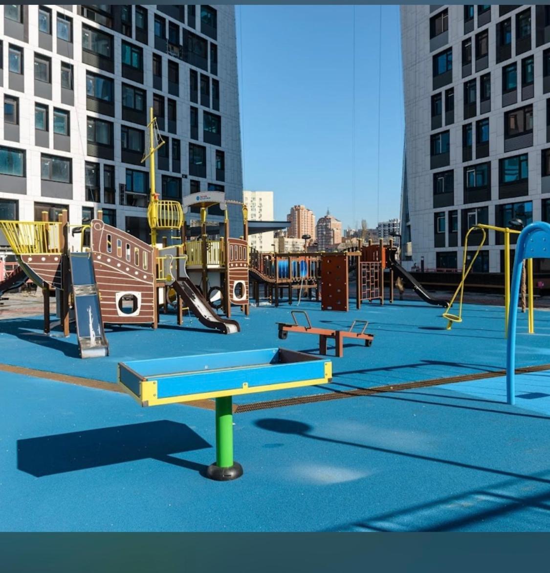 New Apart Lesi Ukrainky Blvd And Olimpiyska And Kreshchatyk And Manhattan City With Parking كييف المظهر الخارجي الصورة